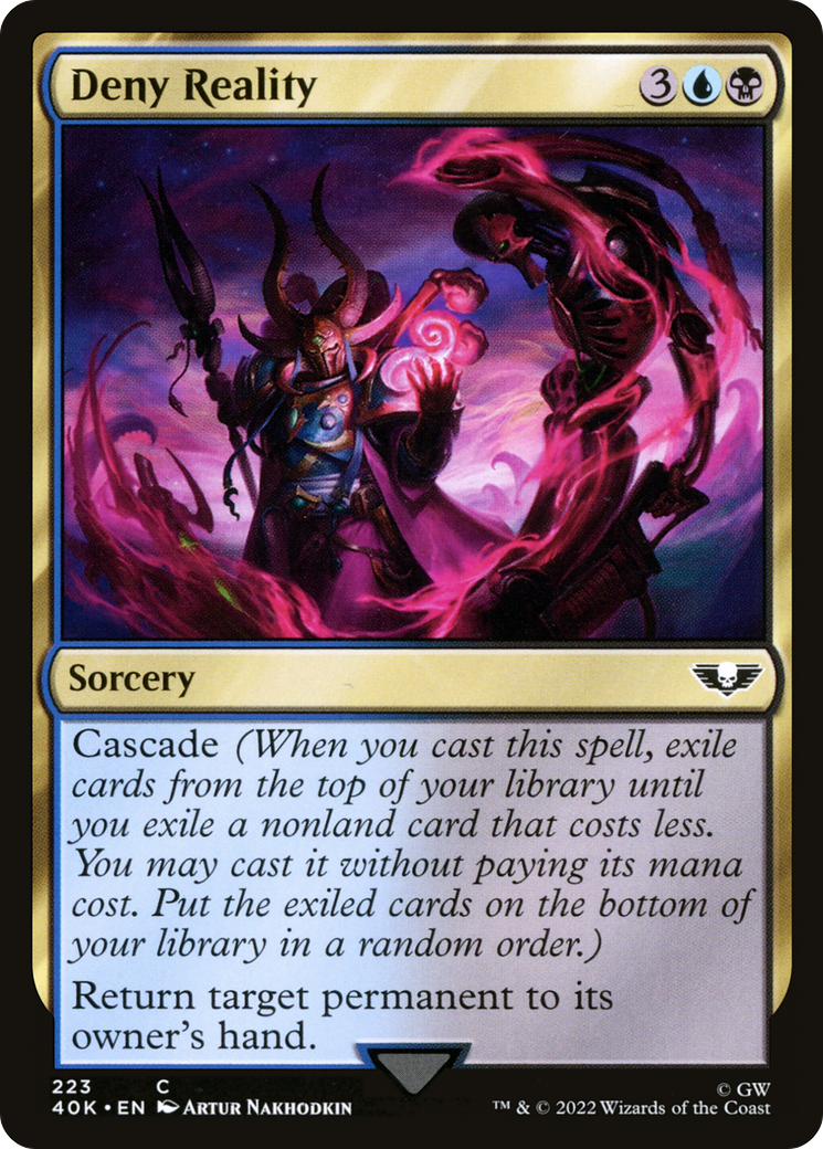 Deny Reality (40K-223) - Warhammer 40,000 Commander