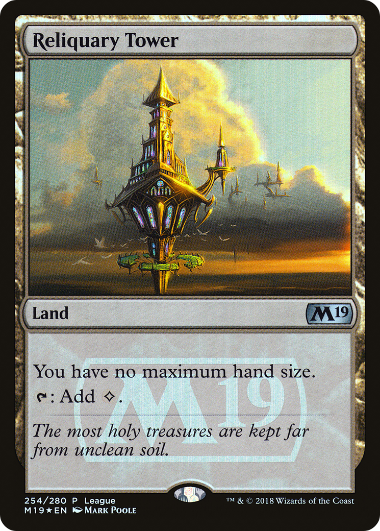 Reliquary Tower (LEP-254) - Core Set 2019 Promos Foil
