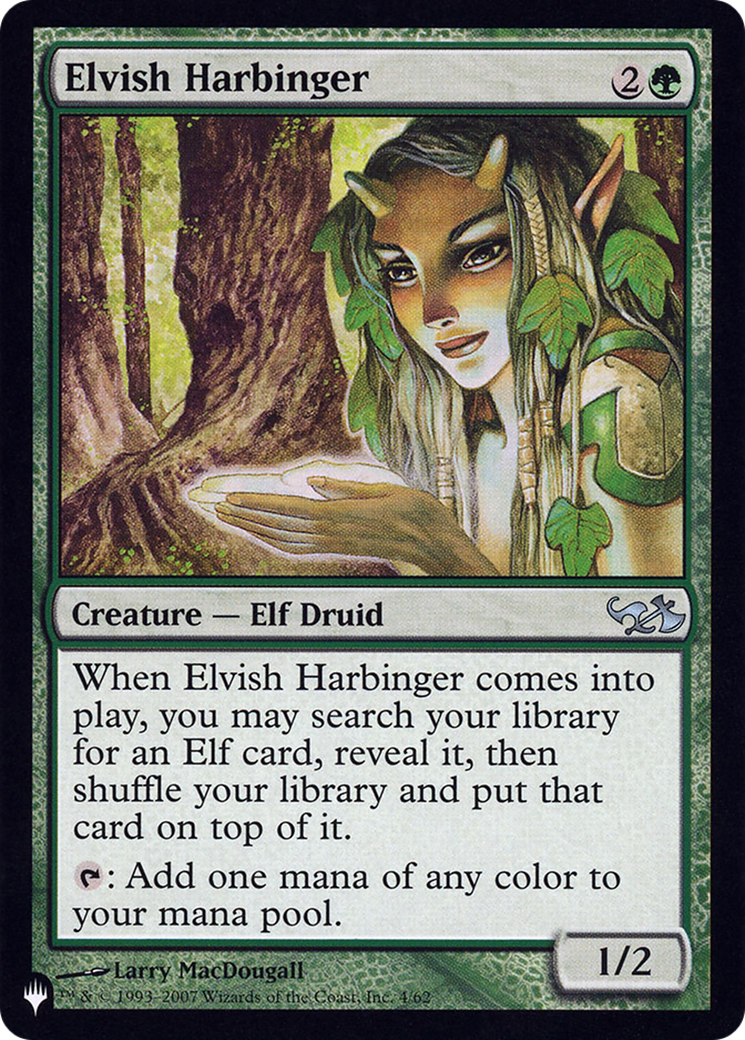 Elvish Harbinger (LIST-004/062) - The List
