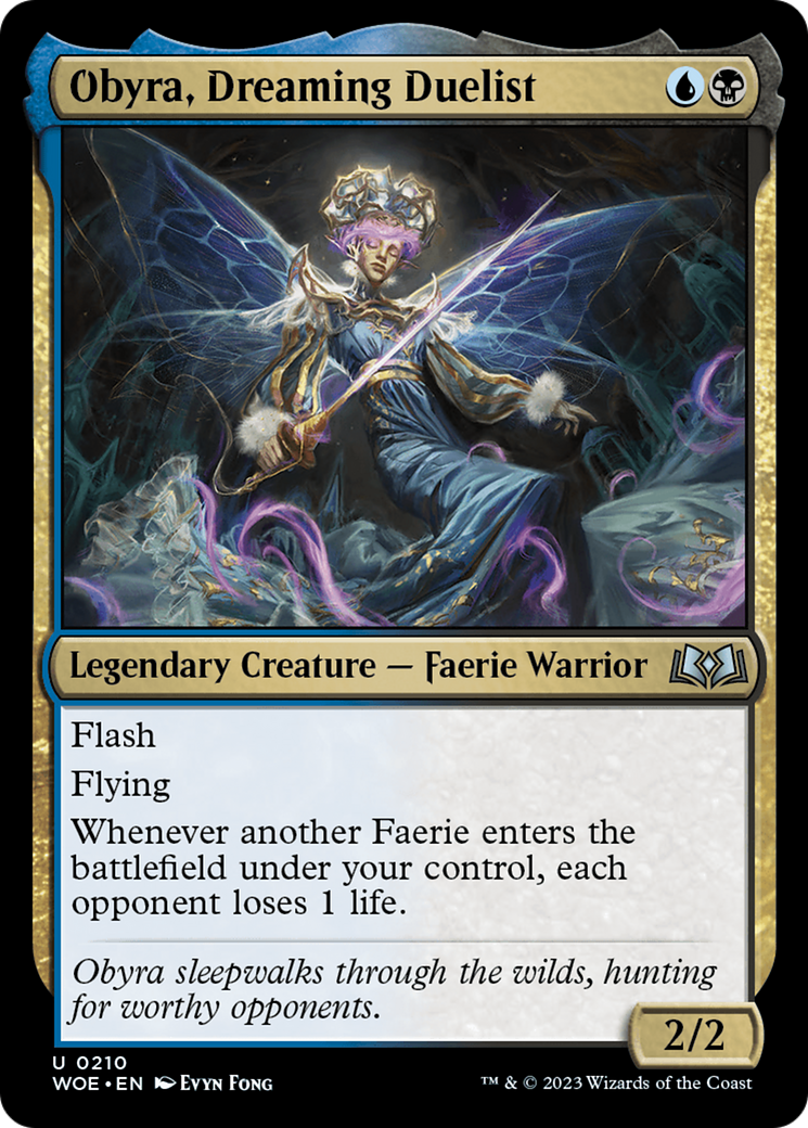 Obyra, Duelliste Rêveuse (WOE-210) - Wilds of Eldraine Foil 