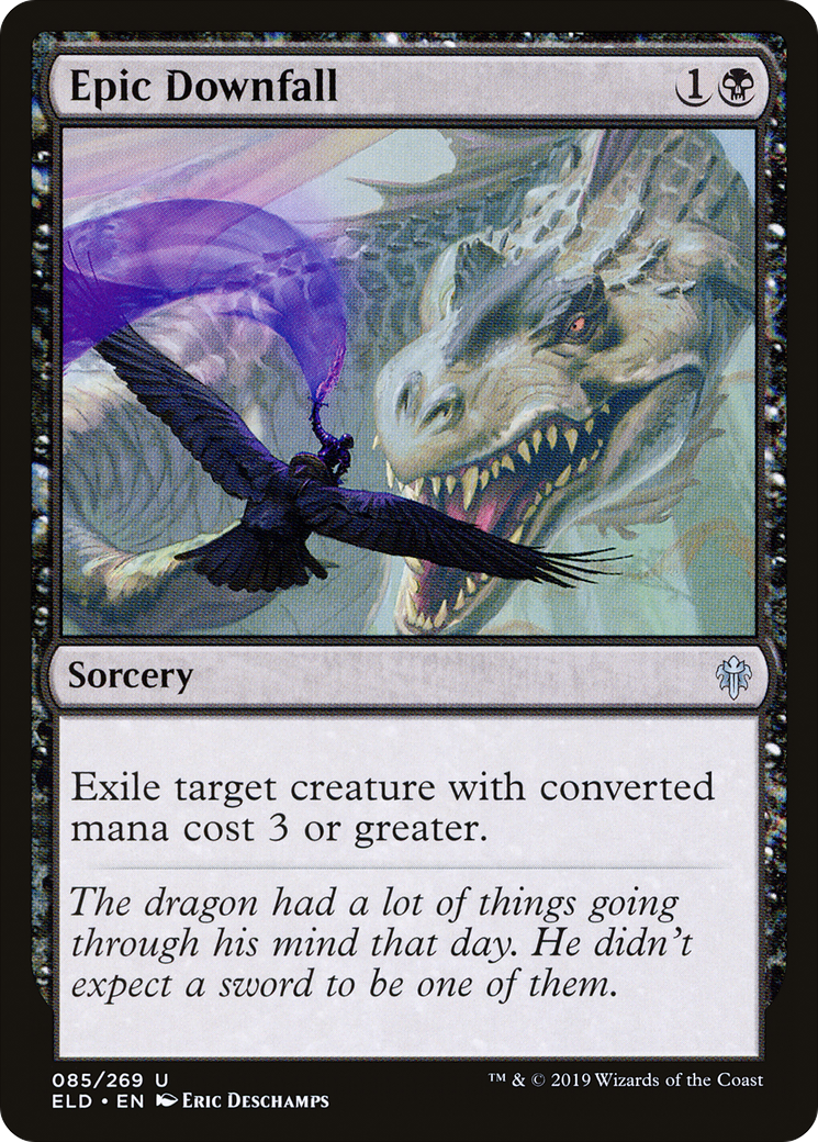 Chute épique (ELD-085) - Trône d'Eldraine Foil 