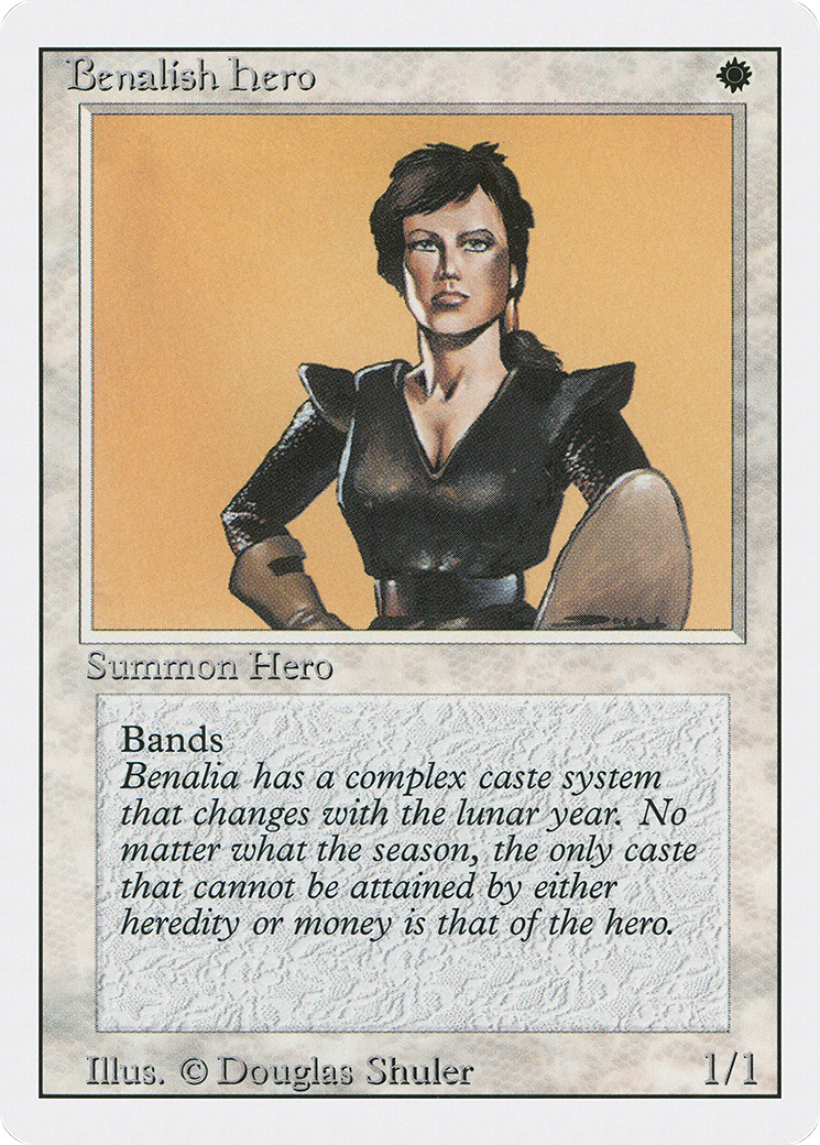 Benalish Hero (3ED-004) - Édition révisée 