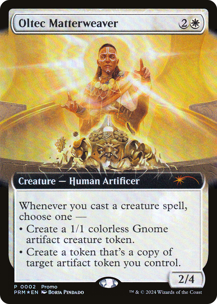 Oltec Matterweaver (PW24-012) - Wizards Play Network 2024 : (Extended Art) Foil 
