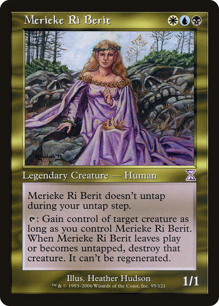 Merieke Ri Berit (TSB-095) - Time Spiral Timeshifted Foil