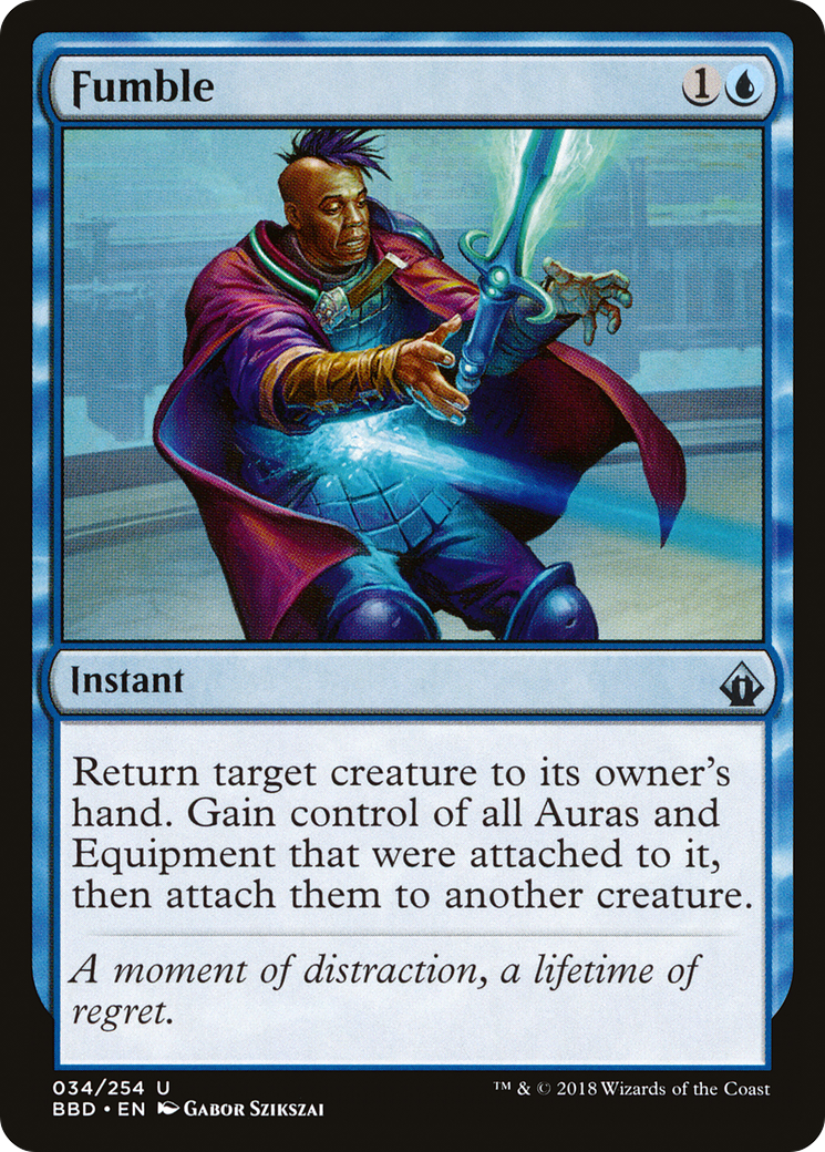 Fumble (BBD-034) - Battlebond Foil