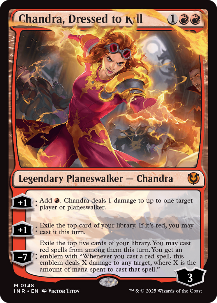 Chandra, Dressed to Kill (INR-148) - Innistrad Remastered Foil