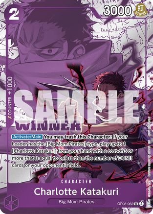Charlotte Katakuri (Winner Pack 2025 Vol. 3) (OP08-062) - One Piece Promotion Cards Foil