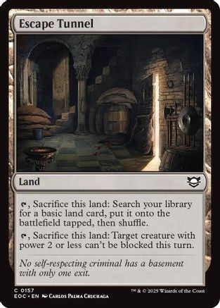 Escape Tunnel (EOC-157) - Commander: Edge of Eternities