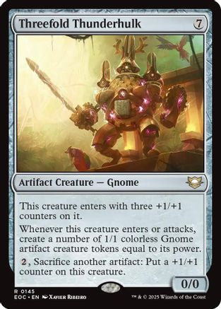 Threefold Thunderhulk (EOC-145) - Commander: Edge of Eternities