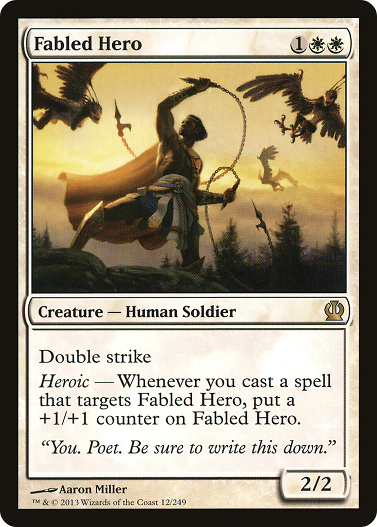 Héros légendaire (THS-012) - Theros Foil 
