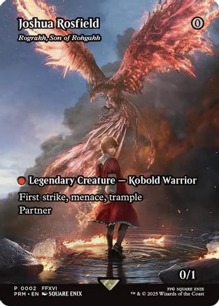 Joshua Rosfield - Rograkh, Son of Rohgahh (Borderless) (MFP-002) - MagicFest Cards