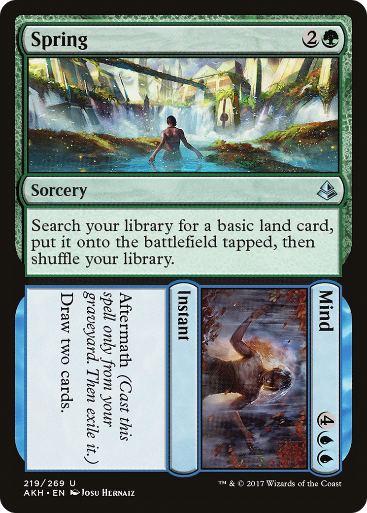Printemps // Esprit (AKH-219) - Amonkhet 