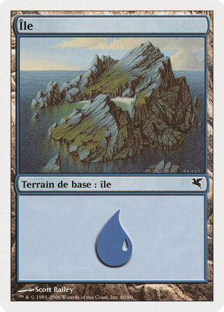 Island (French) - "Ile" (H60) (PSAL-H60) - Magic Encyclopedia 2005 (Salvat/Hachette)