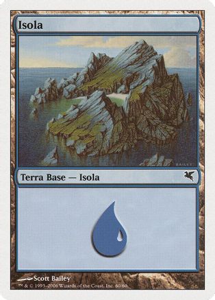 Island (Italian) - "Isola" (H60) (PSAL-H60) - Magic Encyclopedia 2005 (Salvat/Hachette)
