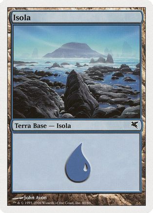 Island (Italian) - "Isola" (G60) (PSAL-G60) - Magic Encyclopedia 2005 (Salvat/Hachette)