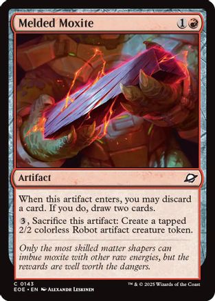 Melded Moxite (EOE-143) - Edge of Eternities Foil