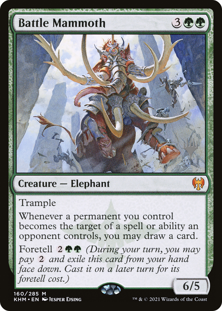 Battle Mammoth (PPKHM-160) - Kaldheim Promos