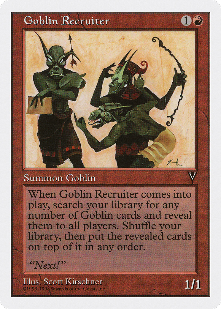 Recruteur gobelin (ATH-038) - Anthologies 