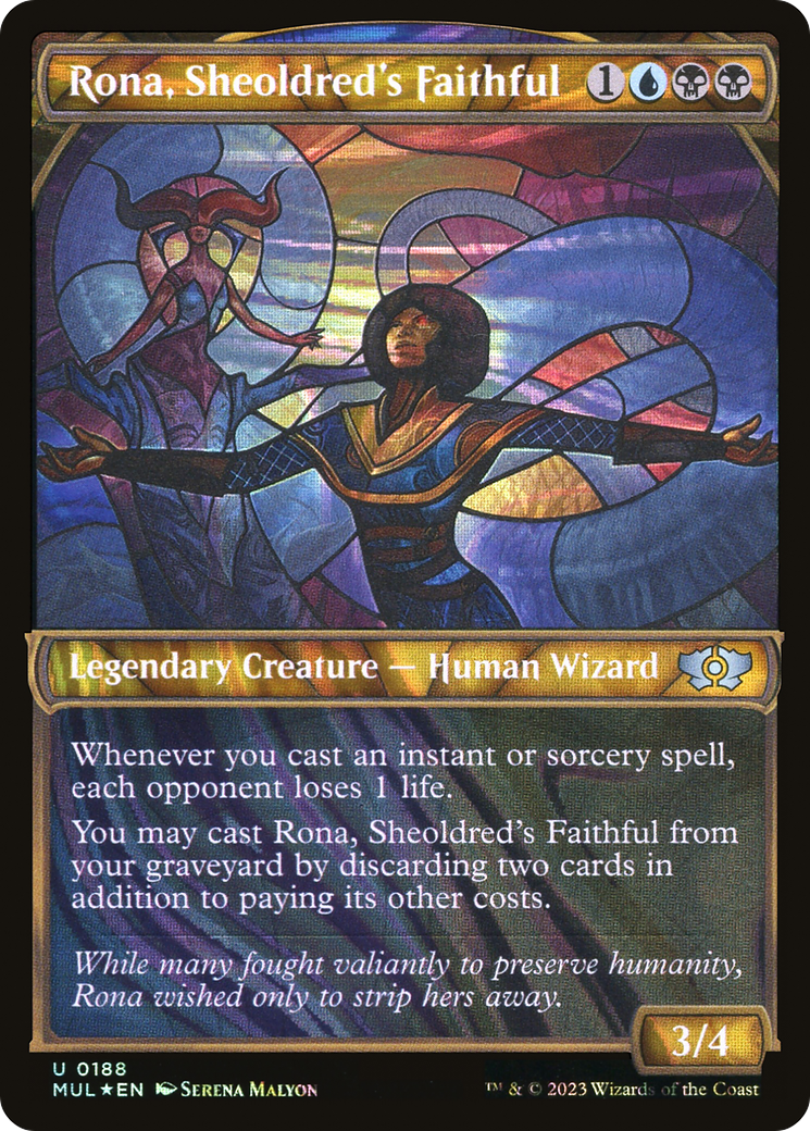 Rona, fidèle de Sheoldred (MUL-188) - Multiverse Legends : (Vitrine) Foil 