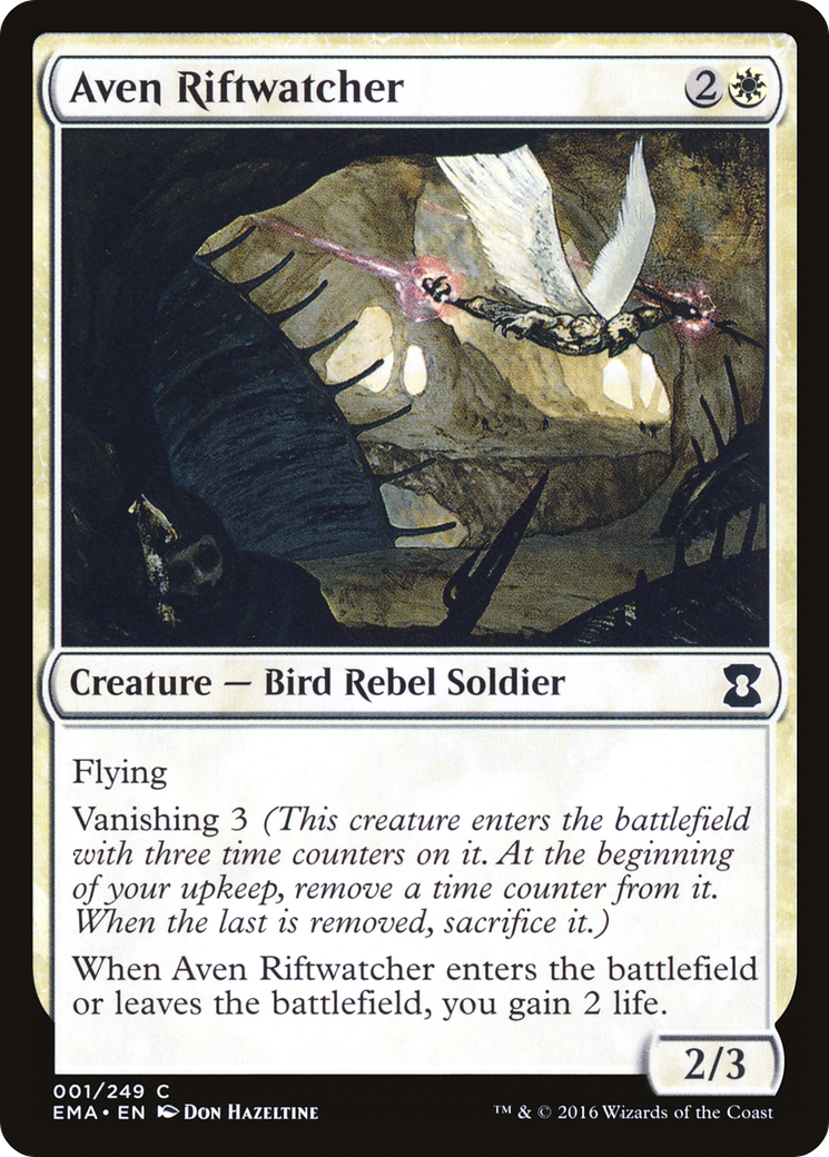 Aven Riftwatcher (EMA-001) - Éternel Maîtres Foil 
