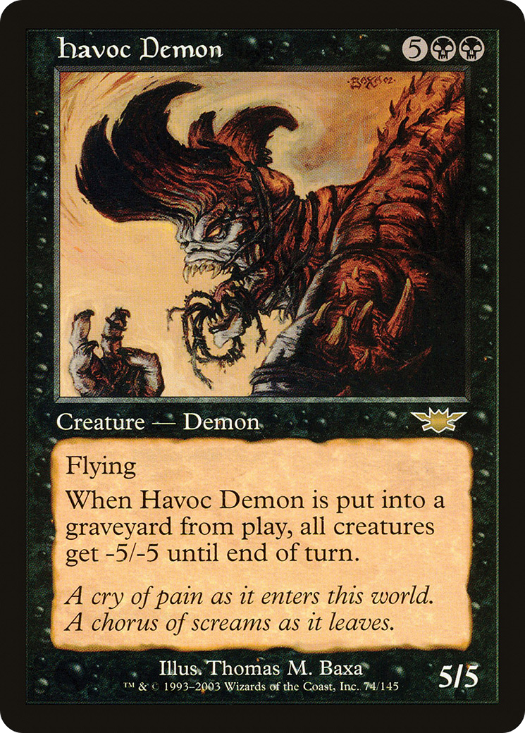 Démon du Chaos (LGN-074) - Légions 