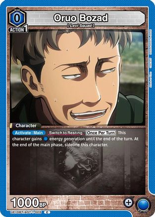 Oruo Bozad (UE10BT/AOT-1-005) - UE10BT Attack on Titan