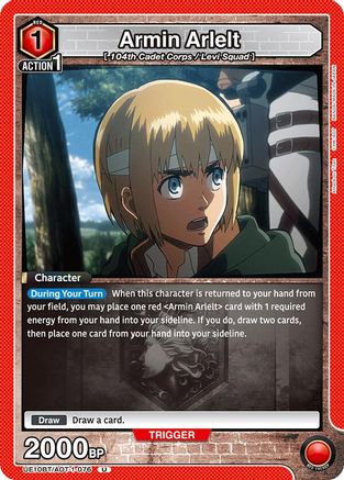 Armin Arlelt (076) (UE10BT/AOT-1-076) - UE10BT Attack on Titan