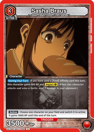 Sasha Braus (081) (UE10BT/AOT-1-081) - UE10BT Attack on Titan