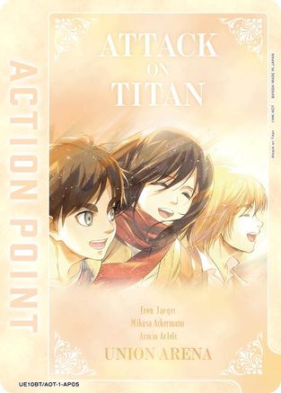 Action Point Card (AP05) (UE10BT/AOT-1-AP05) - UE10BT Attack on Titan Foil