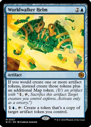 Worldwalker Helm (PPEOE-007) - Promo Pack: Edge of Eternities Foil