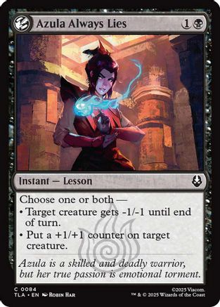 Azula Always Lies (TLA-084) - Avatar: The Last Airbender