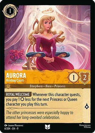 Aurora - Holding Court (6/204) - Fabled Cold Foil