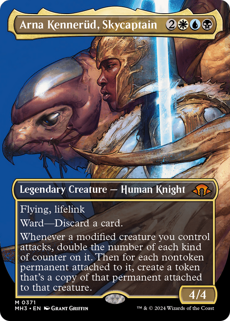 Arna Kennerud, Skycaptain (Borderless) (MH3-371) - Modern Horizons 3 (Borderless)