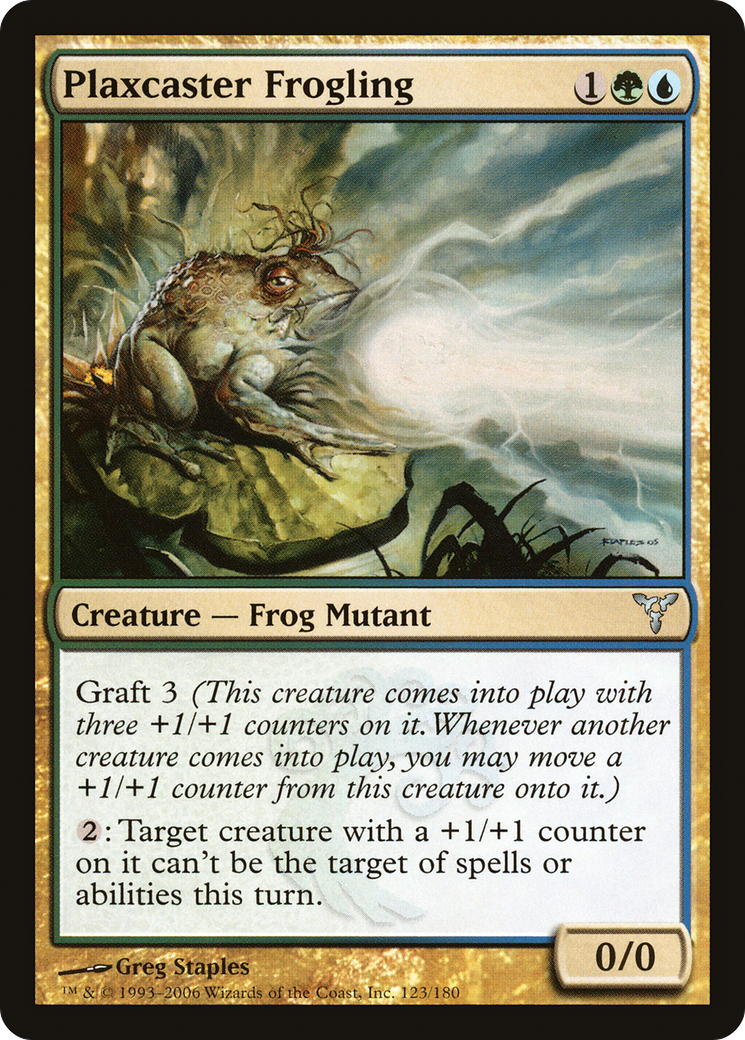 Grenouille Plaxcaster (DIS-123) - Dissension Foil 