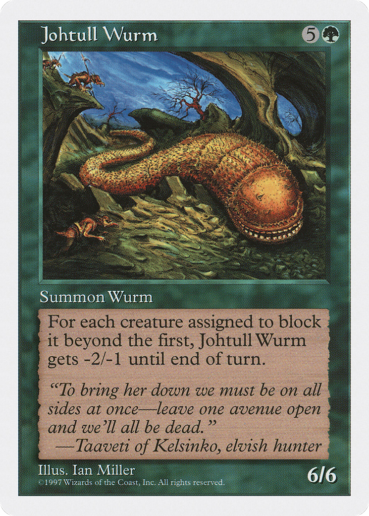 Johtull Wurm (5ED-) - Fifth Edition