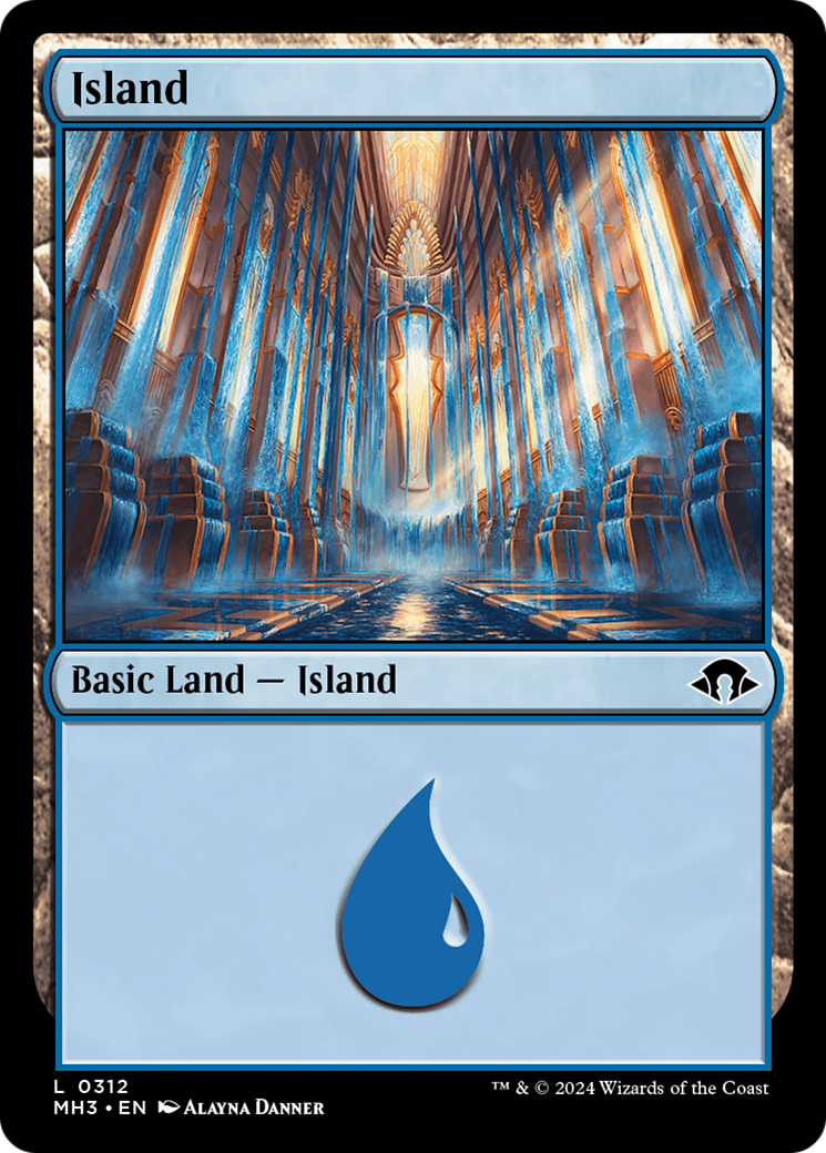 Island (0312) (MH3-312) - Modern Horizons 3 Foil