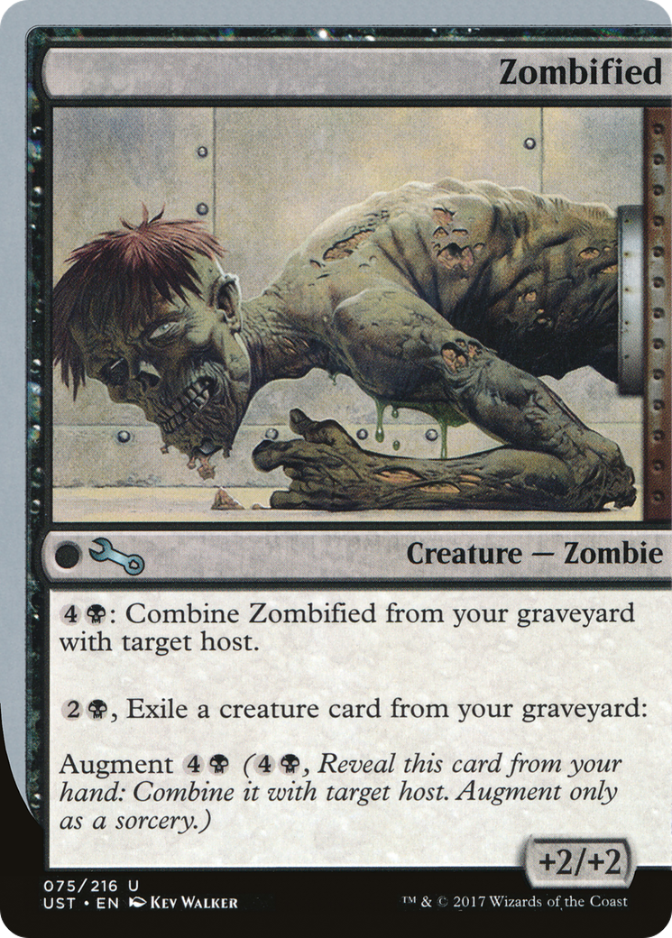 Zombifié (UST-075) - Feuille instable 