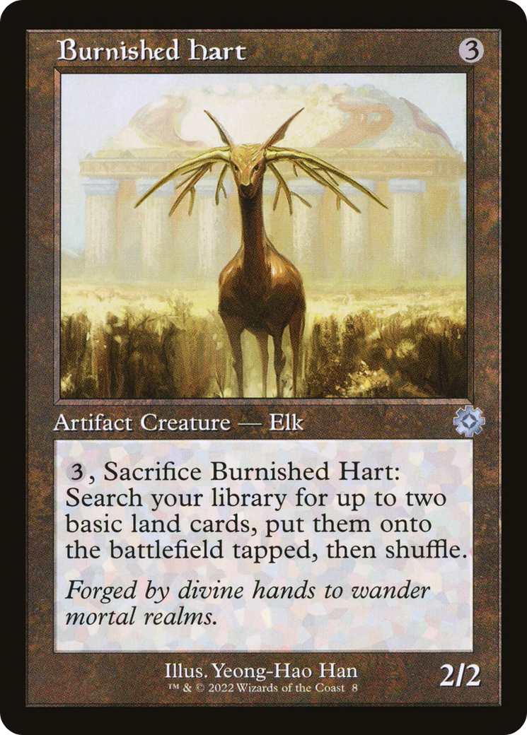 Burnished Hart (BRR-008) - The Brothers' War Retro Artifacts Foil