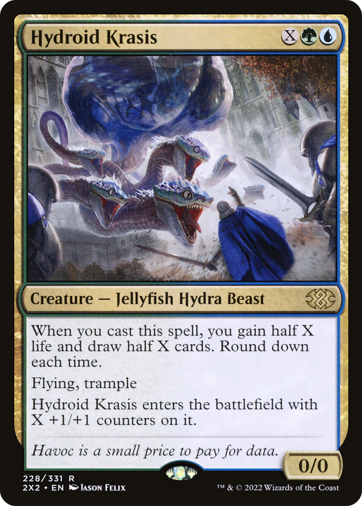 Hydroid Krasis (2X2-228) - Double Masters 2022 Foil