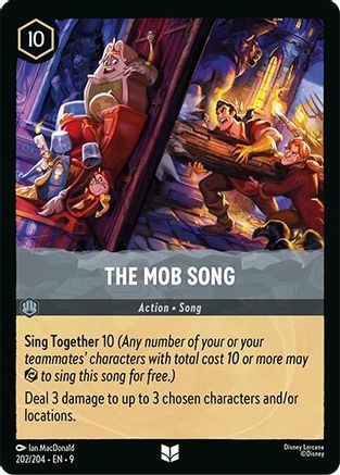 The Mob Song (202/204) - Fabled Cold Foil