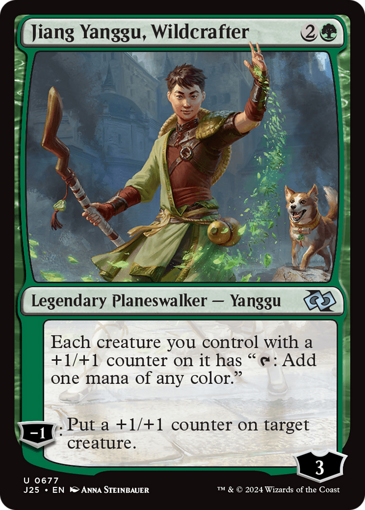 Jiang Yanggu, Wildcrafter (J25-677) - Formation de base 