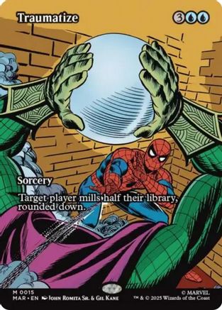 Traumatize (Borderless) (MAR-015) - Marvel Eternal-Legal