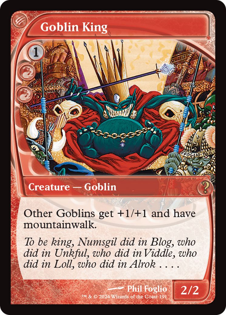 Goblin King (MB2-191) - Mystery Booster 2 Foil