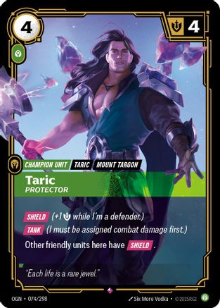Taric - Protector (074/298) - Origins