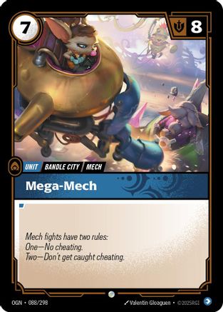Mega-Mech (088/298) - Origins Foil