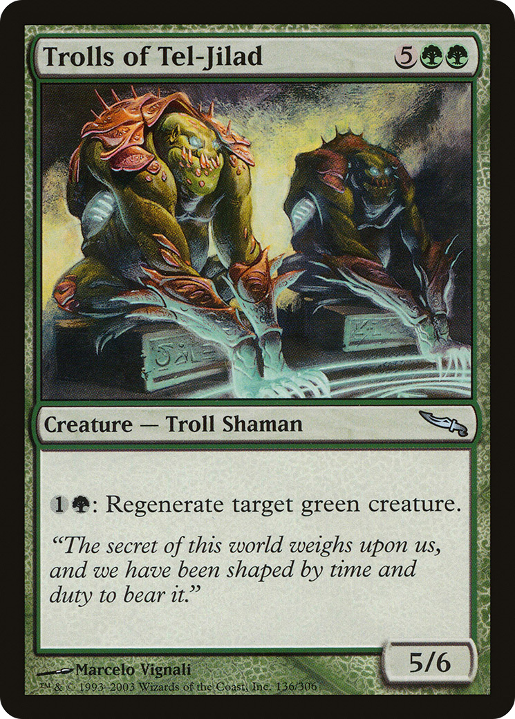 Les Trolls de Tel-Jilad (MRD-136) - Mirrodin 