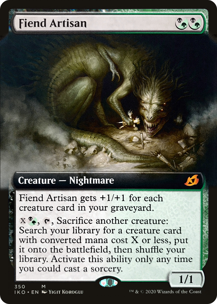 Artisan démoniaque (IKO-350) - Ikoria : Repaire des Béhémoths : (Extended Art) 