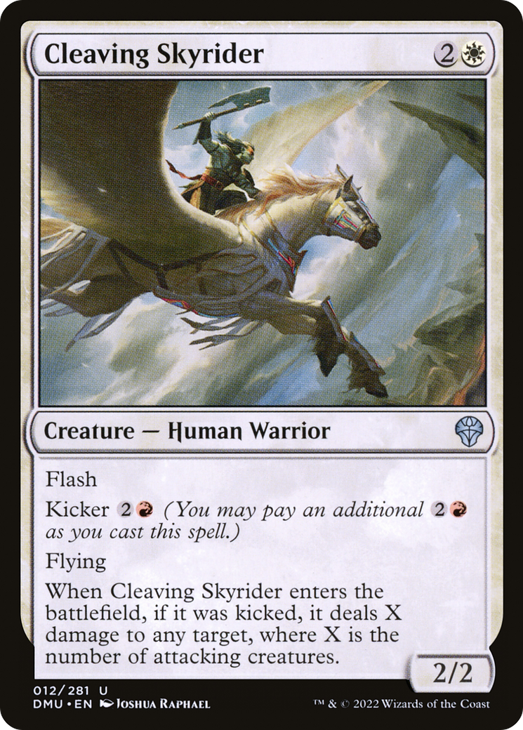 Cavalier céleste clivant (DMU-012) - Dominaria United Foil 