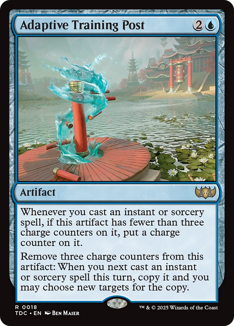 Poste de formation adaptative (TDC-018) - Commandant : Tarkir : Dragonstorm 