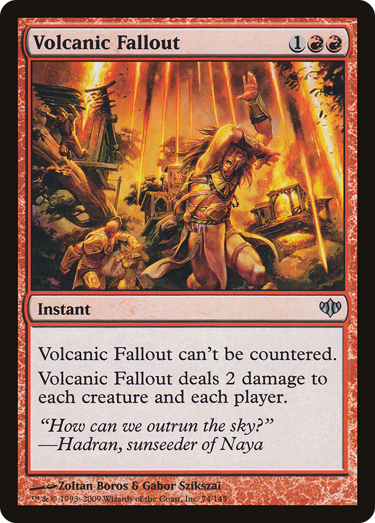 Retombées volcaniques (CON-074) - Conflux